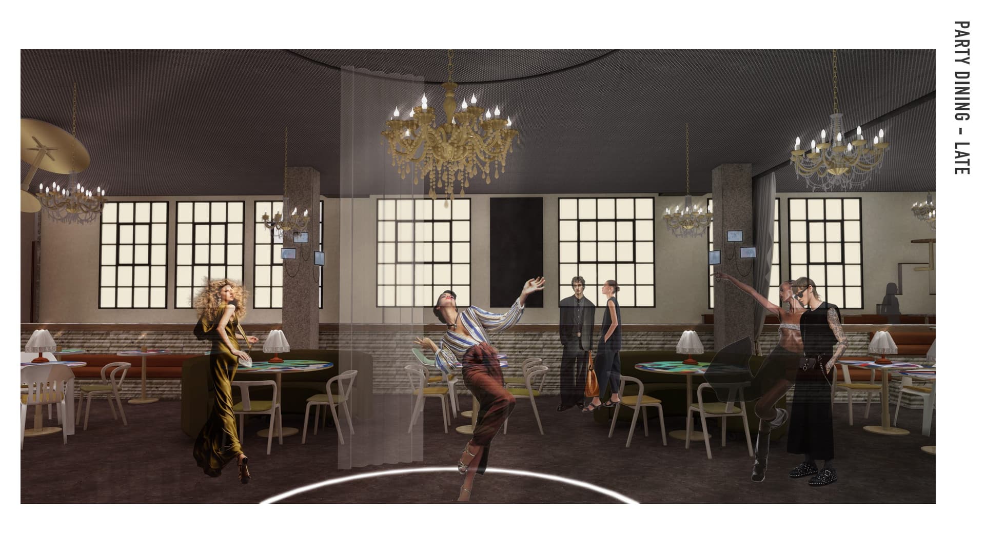 PARTY DINING — LATE
