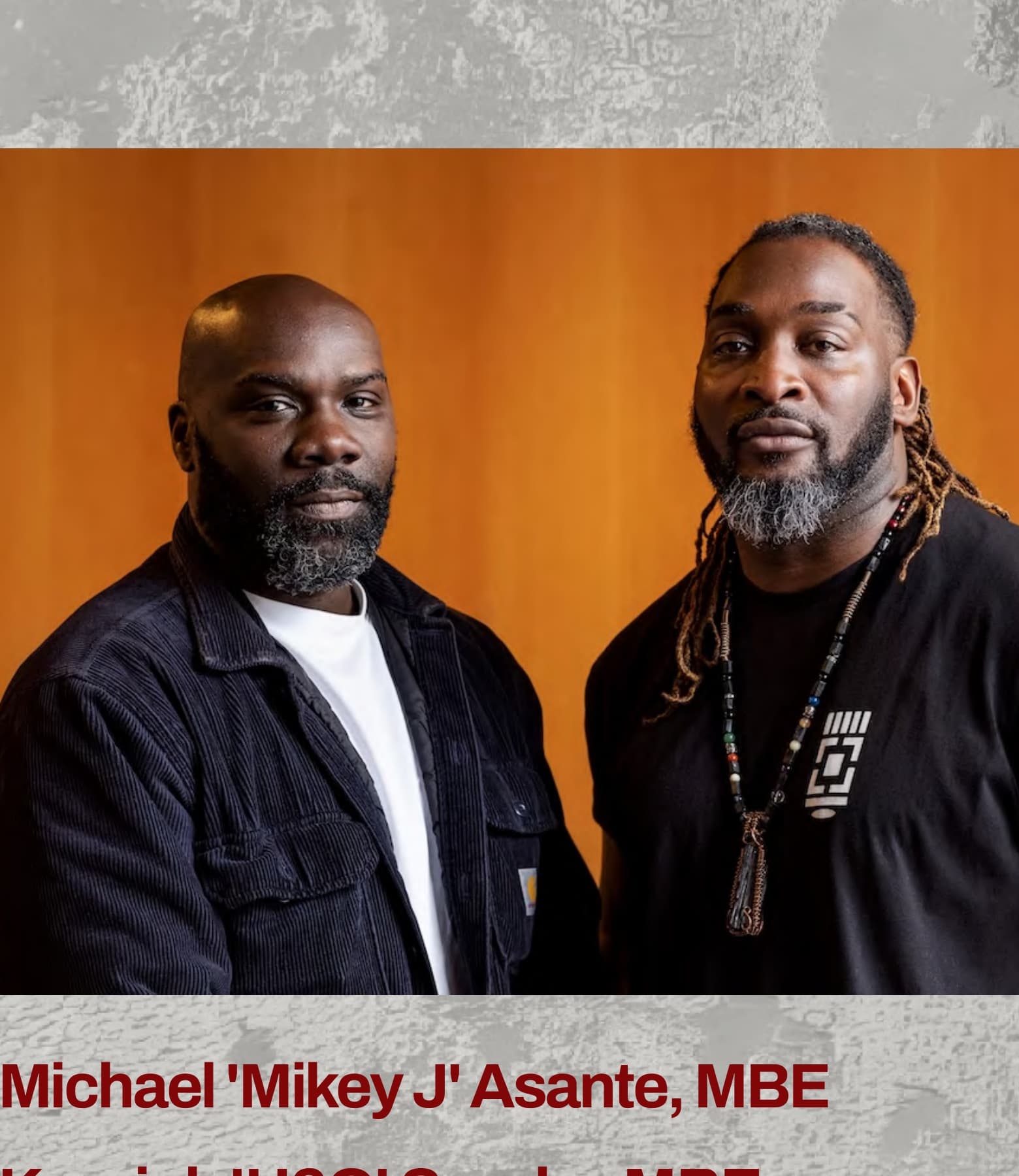 Michael 'Mikey J' Asante & Kenrick 'H2O' Sandy